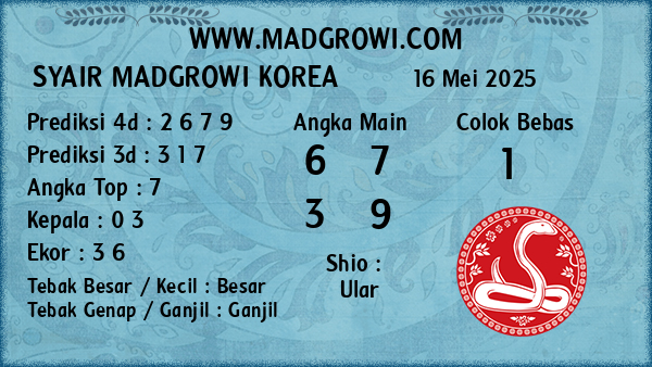 Prediksi Korea